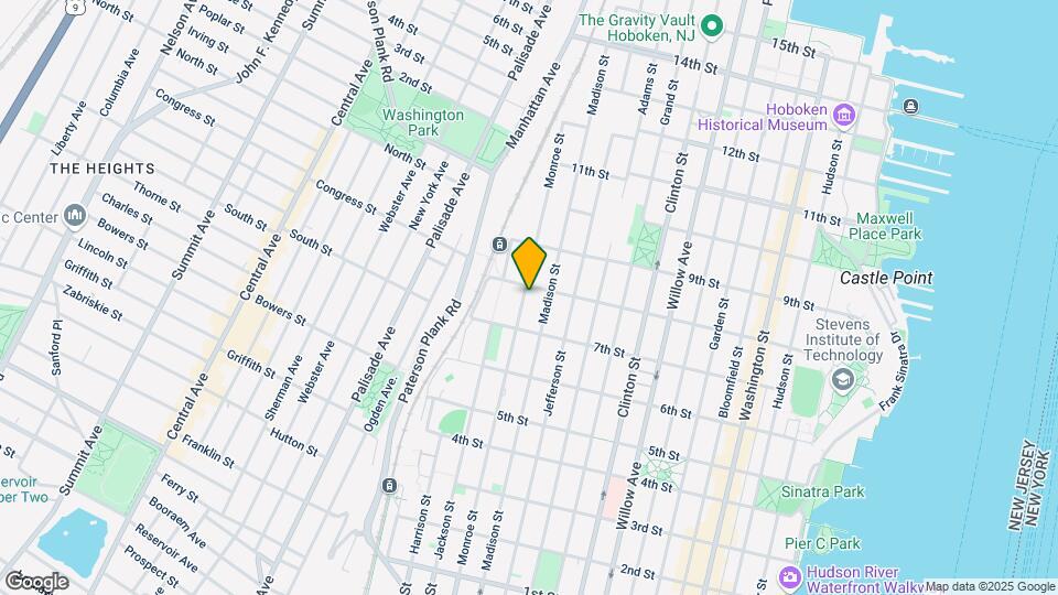 727 Monroe St, Unit 507 Map and Location Details