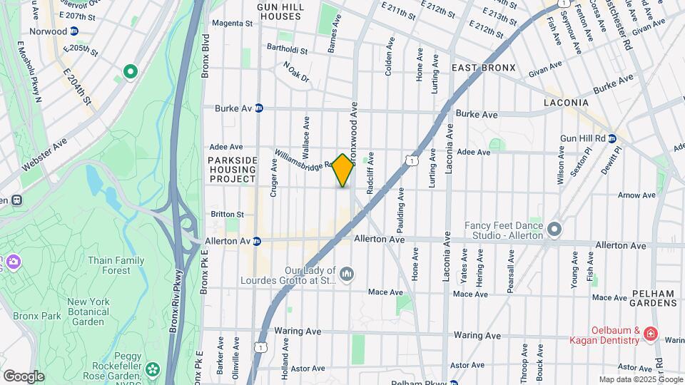828 Arnow Ave Mapa y Detalles de la Ubicación