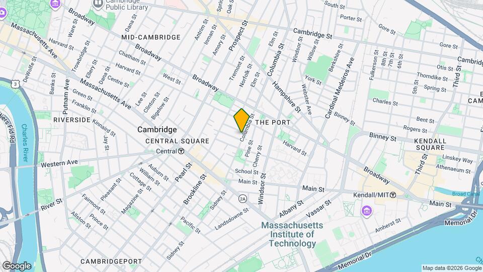 117 Columbia St Mapa y Detalles de la Ubicación