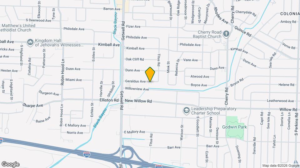 4059 Geraldus Ave Map and Location Details