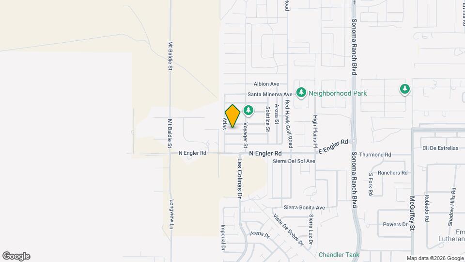 3621 Santa Sabina Ave Map and Location Details