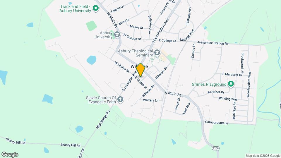 104 S Walnut St Map and Location Details