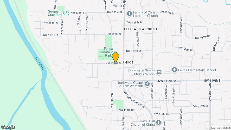 3715 NW 122nd St Map and Location Details