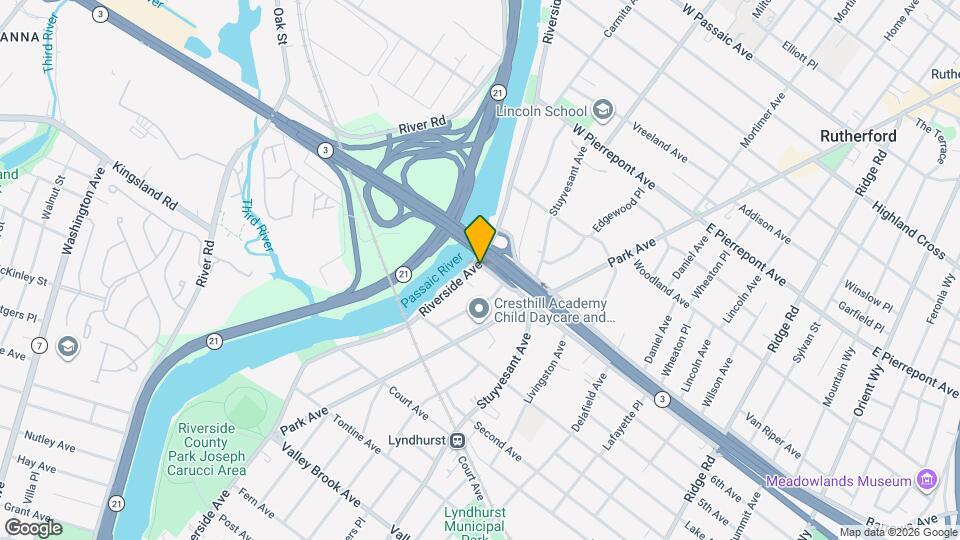 2 Riverside Ave Mapa y Detalles de la Ubicación