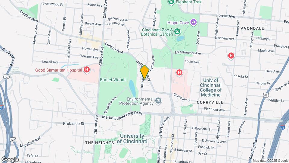 3226 Bishop St Map and Location Details