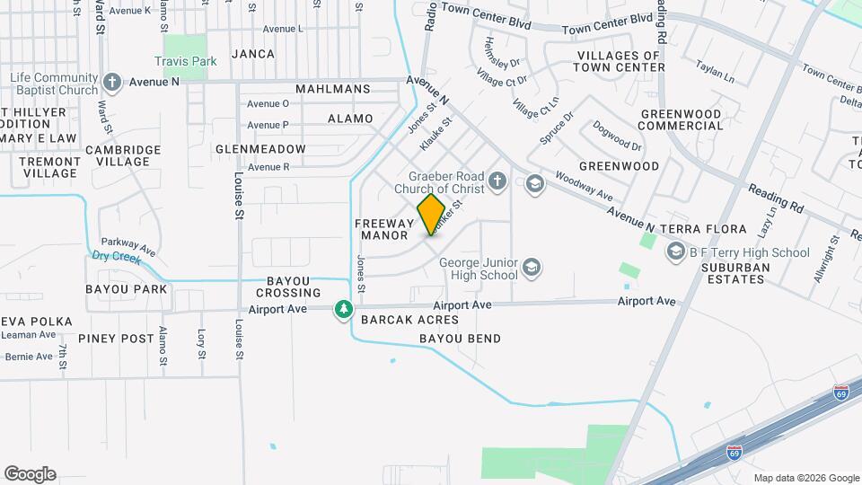 4202 Junker St Map and Location Details