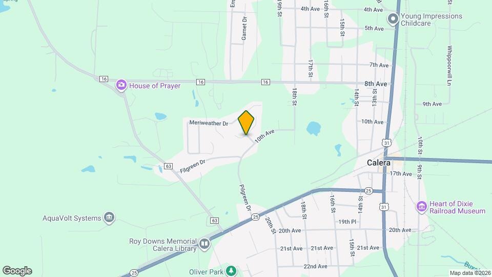 401 Meriweather Ln Map and Location Details