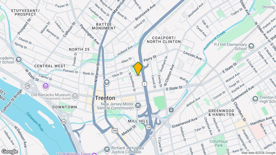 32 Commerce St Map and Location Details