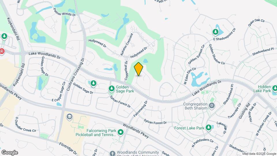 127 S Copperknoll Cir Map and Location Details