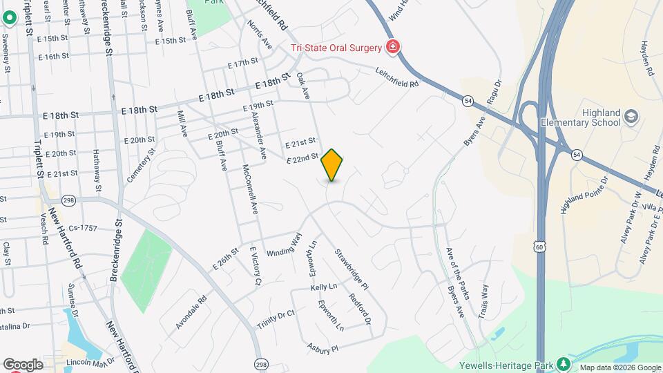 2573 Landing Terrace Map and Location Details