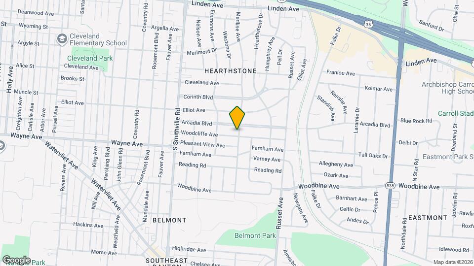 4263 Woodcliffe Ave Map and Location Details