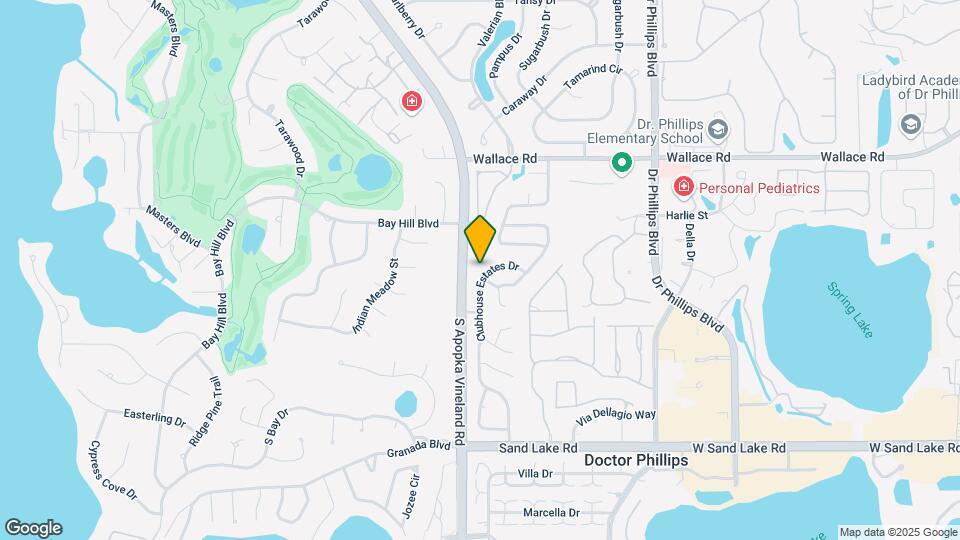 7652 Clubhouse Estates Dr Map and Location Details