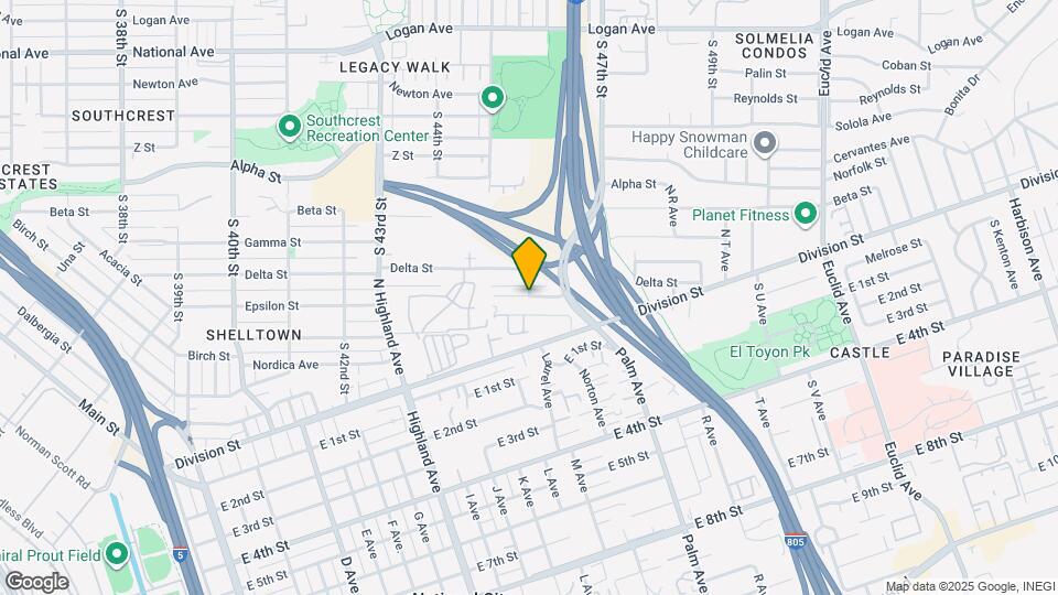 1314 Scott Dr Map and Location Details