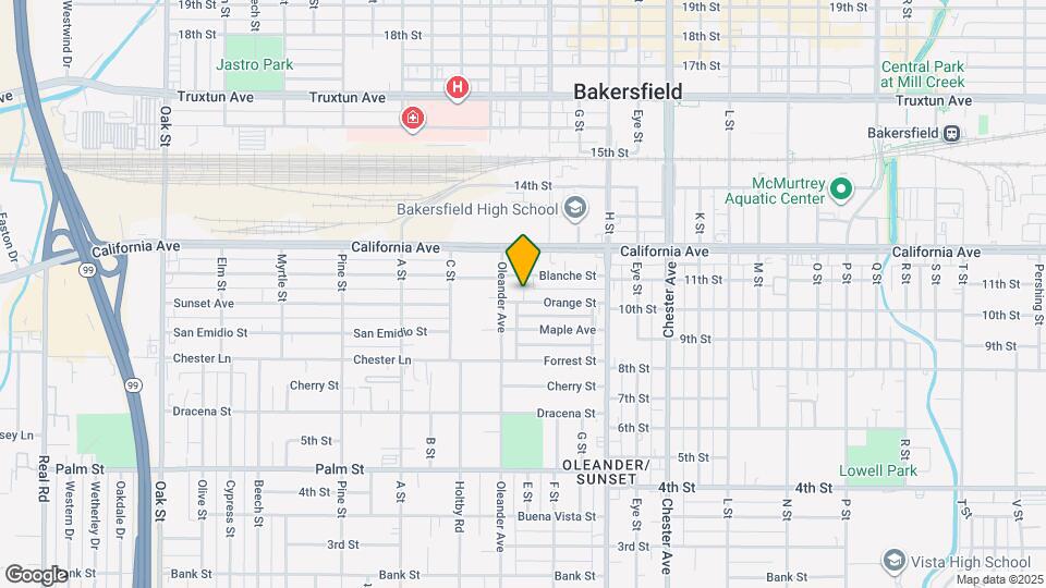 2022 Orange St Map and Location Details