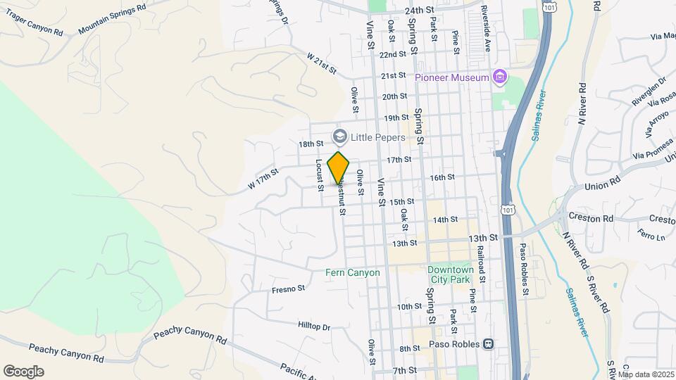 246 16th St Map and Location Details