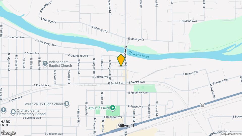 9021 E Liberty Ave Map and Location Details