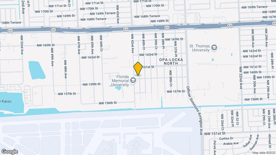 15900 NW 41st Ave-Unit -15900 Map and Location Details