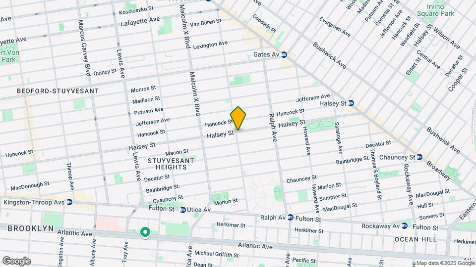 688 Halsey St Map and Location Details