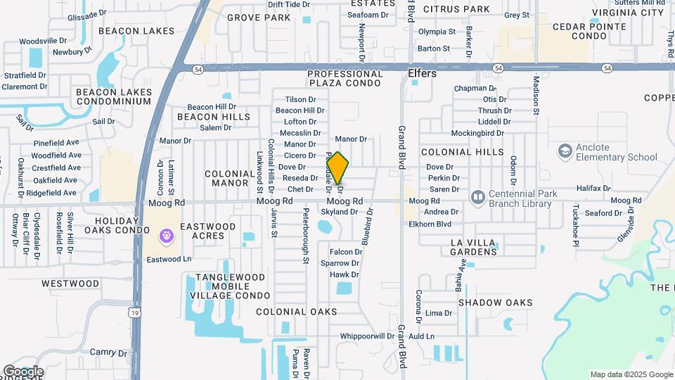 3519 Morley Dr Map and Location Details