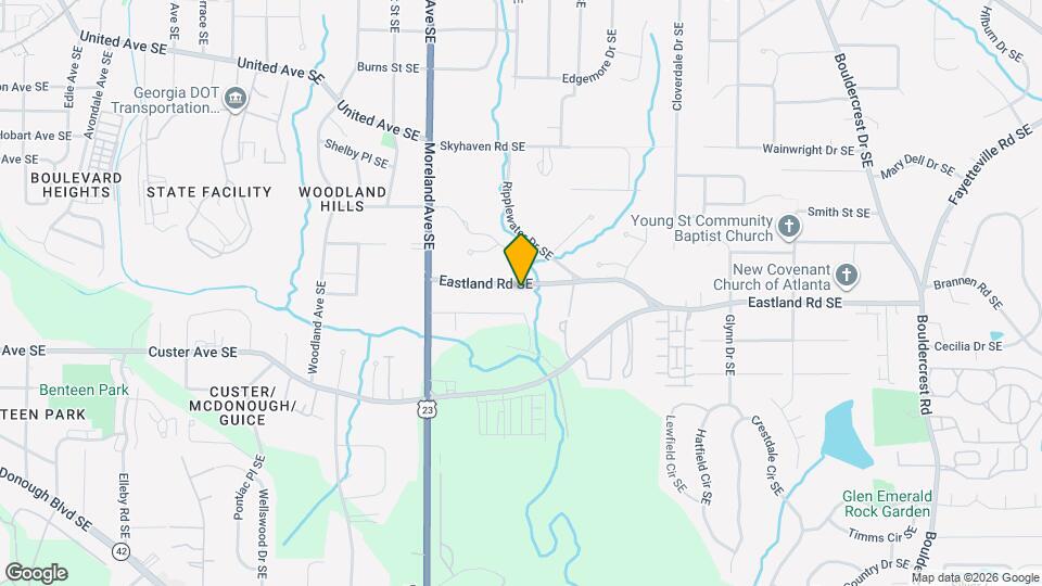 1287 Eastland Rd SE Map and Location Details