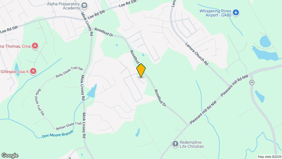 4850 Medlock Trail Ct SW Map and Location Details