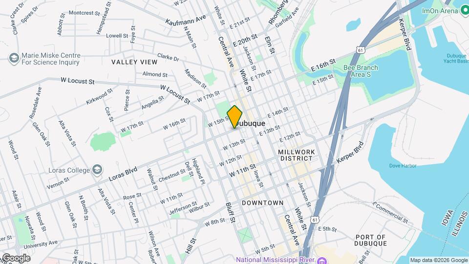 140 Loras Blvd, Unit #4 Map and Location Details