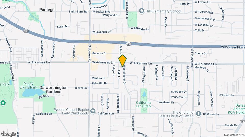 2304 Westchester Dr-Unit -B Map and Location Details