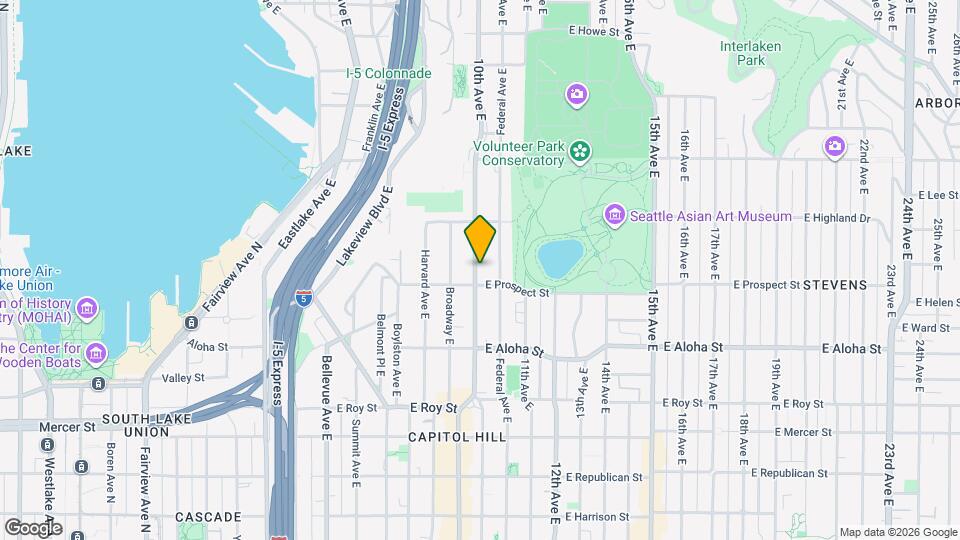 1110 10th Ave E, Unit A Mapa y Detalles de la Ubicación