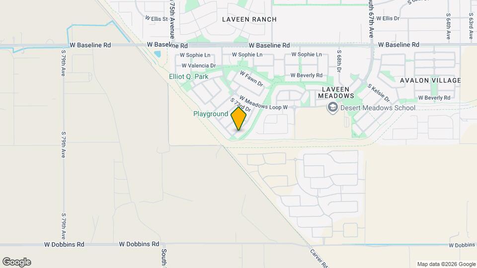 7369 W Magdalena Ln Map and Location Details