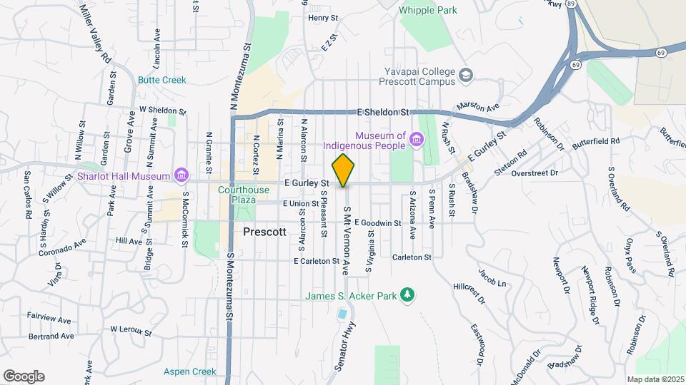 108 S Mt Vernon Ave Map and Location Details