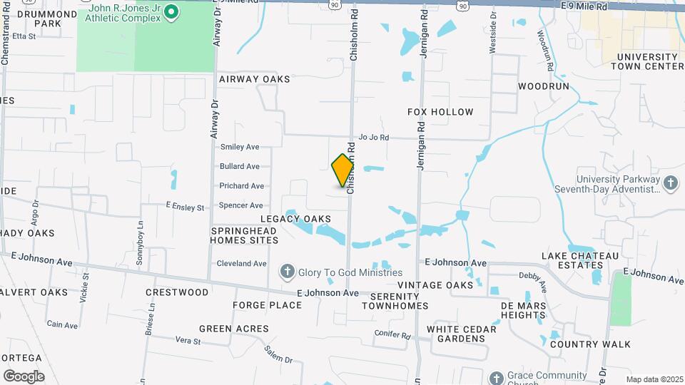 8733 Chisholm Rd Map and Location Details