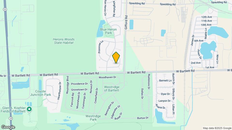 1972 Fountain Grass Cir Map and Location Details