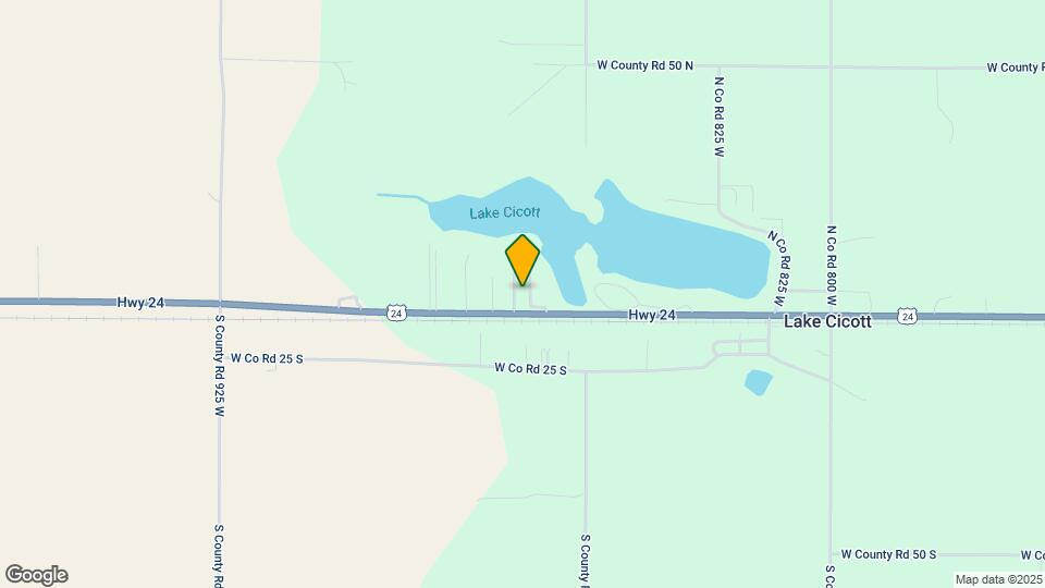 Lake Cicott Shores Mobile Home Park Mapa y Detalles de la Ubicación