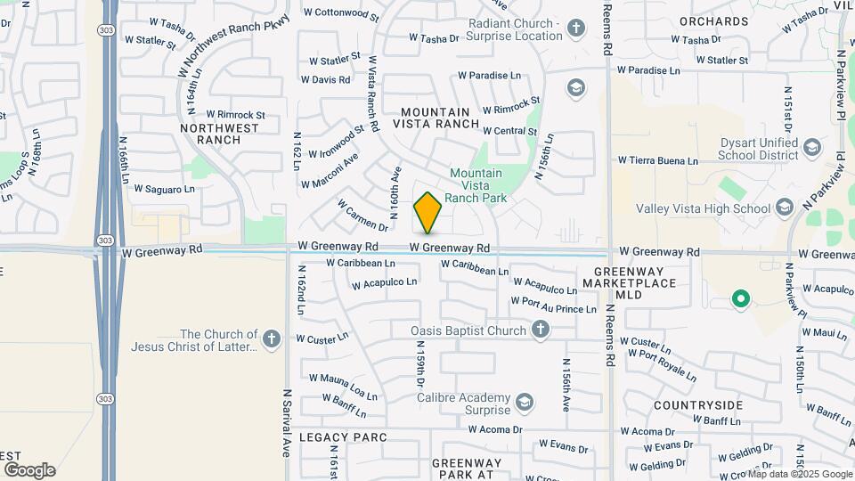 15907 W Carmen Dr Map and Location Details