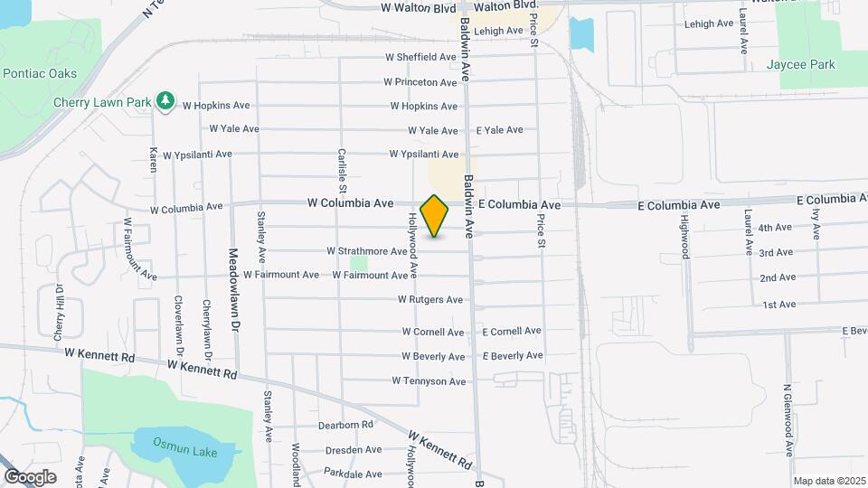 46 W Strathmore Ave Map and Location Details