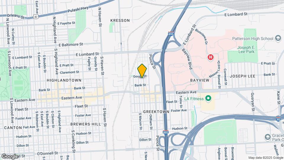 320 S Newkirk St Map and Location Details