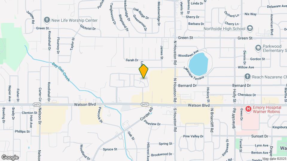 Woodcrest Apartments Map and Location Details