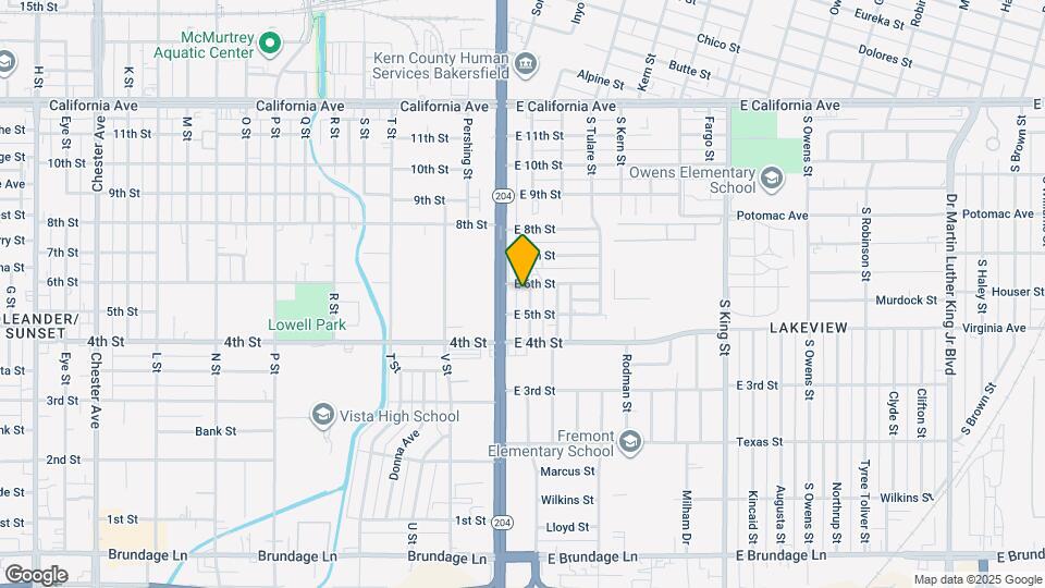 515 Wallace St, Unit A Map and Location Details