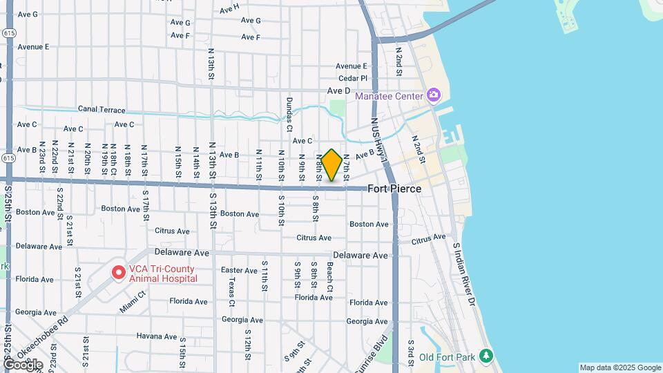 710 Orange Ave-Unit -3 Map and Location Details