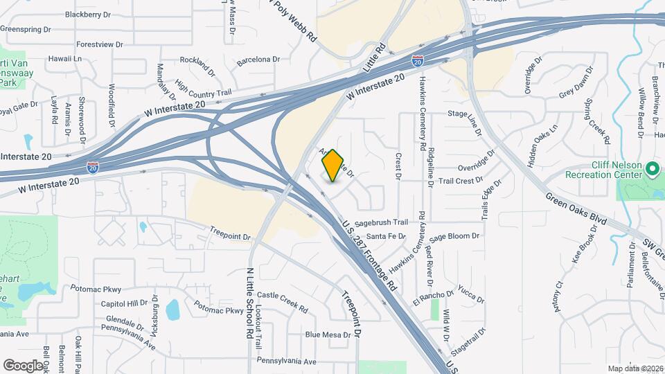 4938 Brazoswood Cir Map and Location Details