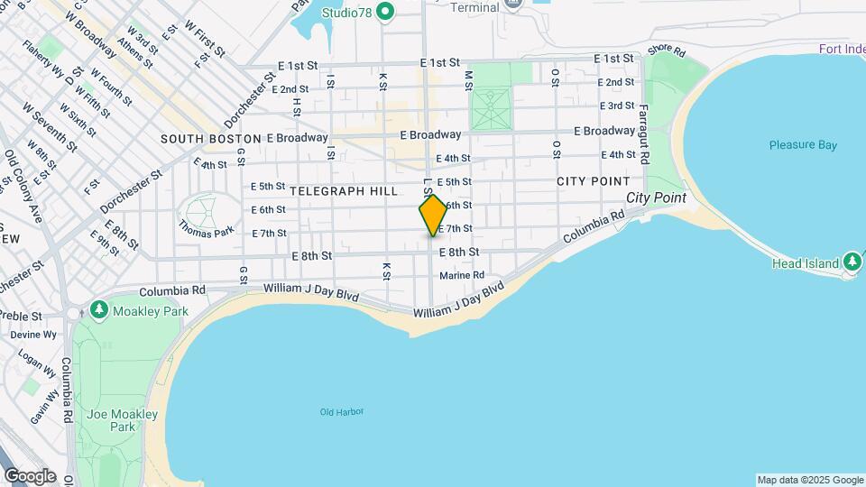 184 L St, Unit 2 Map and Location Details