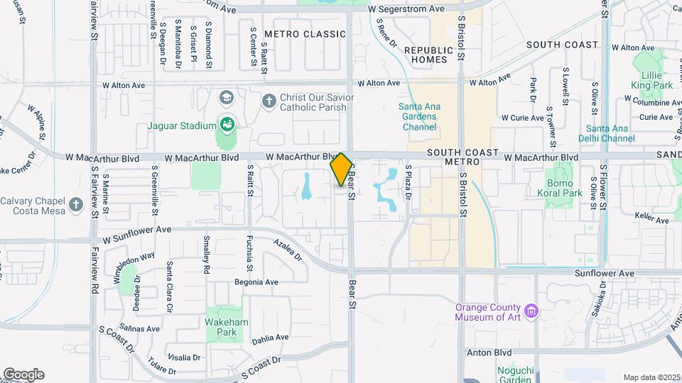 3630 S Bear St Map and Location Details