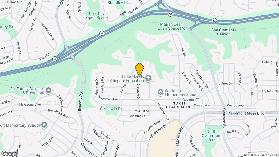 5117 Glasgow Dr Map and Location Details