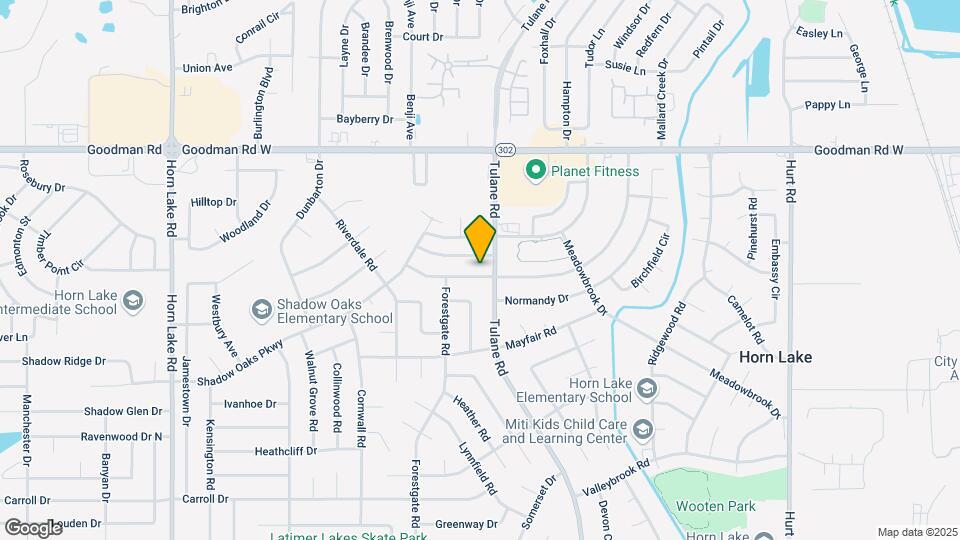 3210 Briarwood Dr Map and Location Details
