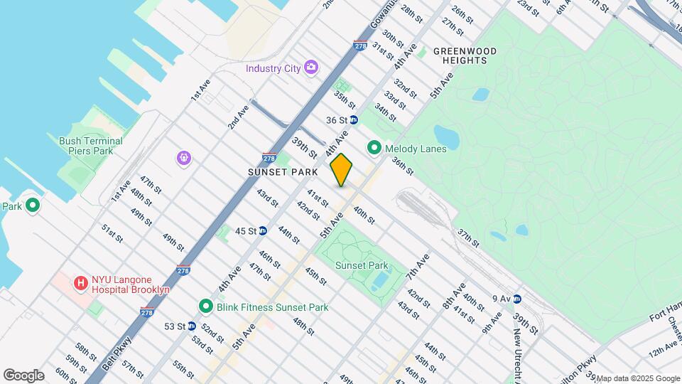 459 40th St Map and Location Details