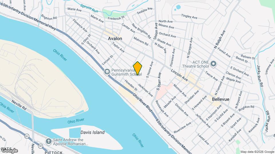 942 Clive St, Unit 942 Clive St Mapa y Detalles de la Ubicación