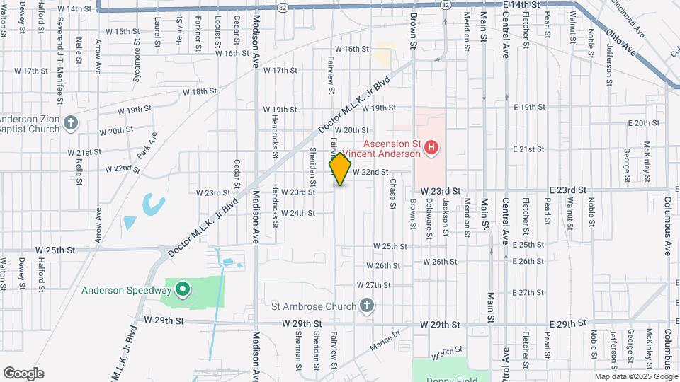 2234 Fairview St Map and Location Details