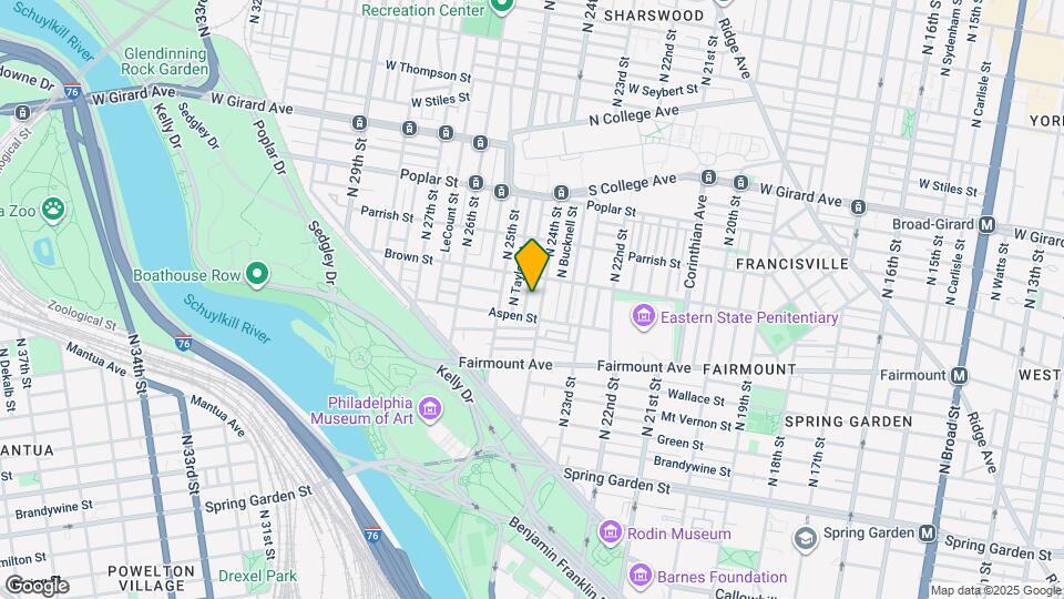 751 N Ringgold St Map and Location Details