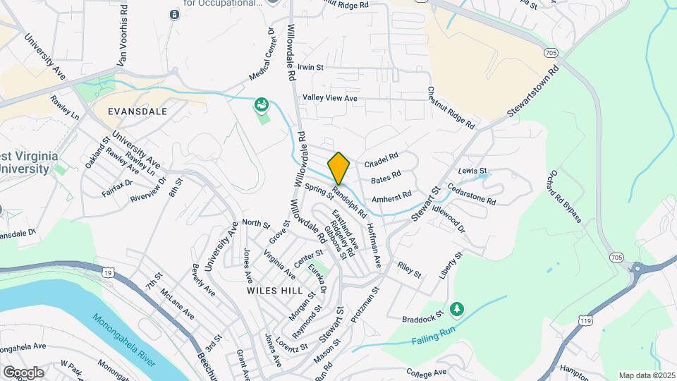 250 Randolph Rd Map and Location Details