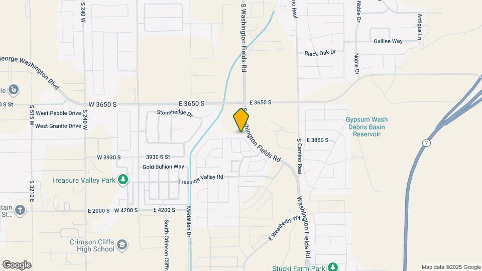 557 E Steeplechase Rd Map and Location Details